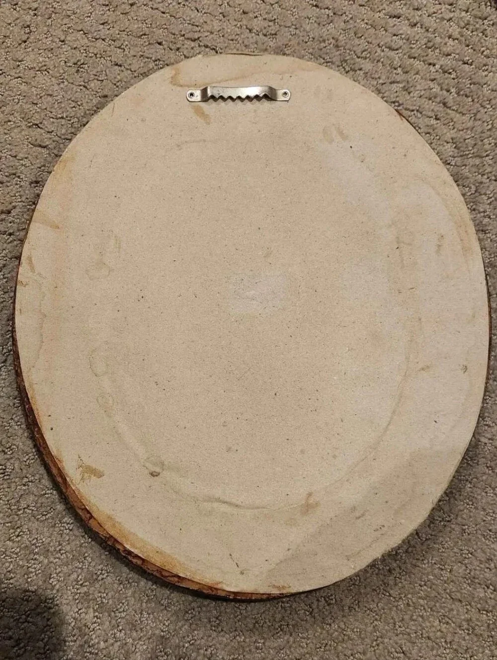 Floral Round Wall Mirror - Brown Must See